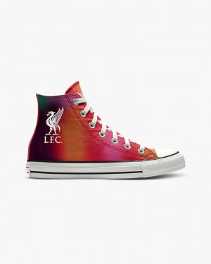 Tenis Converse By You X LFC Chuck Taylor All Star Altos Mujer Rojas | COLOMBIA A0652I