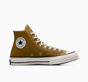 Tenis Converse Chuck 70 Canvas Altos Hombre Verde Oliva | COLOMBIA Z8501G