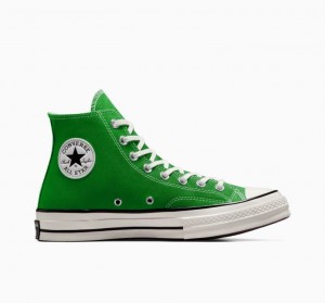 Tenis Converse Chuck 70 Canvas Altos Hombre Verde | COLOMBIA Z1268W