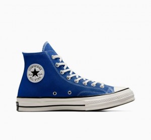 Tenis Converse Chuck 70 Canvas Altos Hombre Azules | COLOMBIA A3082L