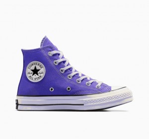 Tenis Converse Chuck 70 Canvas Altos Hombre Azules | COLOMBIA M2807F