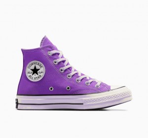 Tenis Converse Chuck 70 Canvas Altos Hombre Moradas | COLOMBIA I9318C