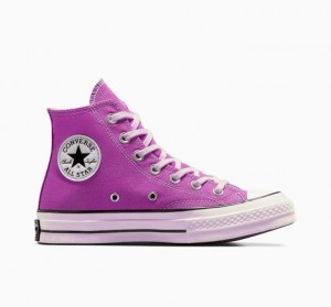 Tenis Converse Chuck 70 Canvas Altos Hombre Moradas | COLOMBIA C7521E