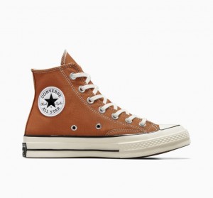 Tenis Converse Chuck 70 Canvas Altos Hombre Marrones | COLOMBIA Y4731H