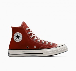 Tenis Converse Chuck 70 Canvas Altos Mujer Marrones | COLOMBIA J3540S