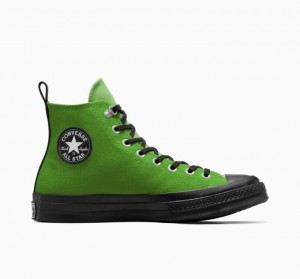 Tenis Converse Chuck 70 Gore-tex Altos Mujer Verde | COLOMBIA B1045W