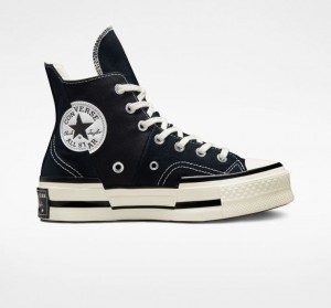 Tenis Converse Chuck 70 Plus Altos Hombre Negras | COLOMBIA V2190A