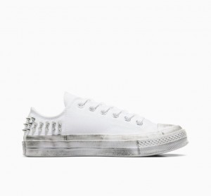 Tenis Converse Chuck 70 Studded Bajos Mujer Blancas | COLOMBIA P5146N