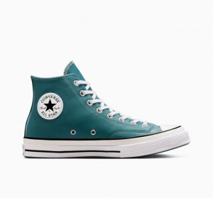 Tenis Converse Chuck 70 Surplus Leather Altos Mujer Turquesa | COLOMBIA P6718K