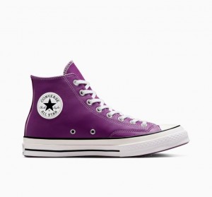 Tenis Converse Chuck 70 Surplus Leather Altos Mujer Moradas | COLOMBIA V1645O