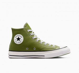 Tenis Converse Chuck 70 Surplus Leather Altos Mujer Verde | COLOMBIA L6903Q