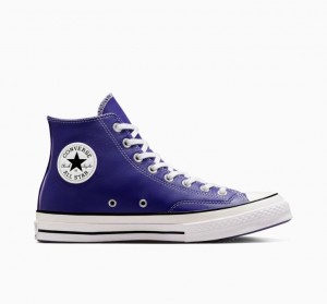 Tenis Converse Chuck 70 Surplus Leather Altos Hombre Azules | COLOMBIA P5948W