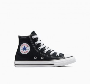 Tenis Converse Chuck Taylor All Star Altos Niños Negras | COLOMBIA C4892F