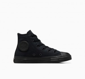 Tenis Converse Chuck Taylor All Star Altos Niños Negras | COLOMBIA J0615Y