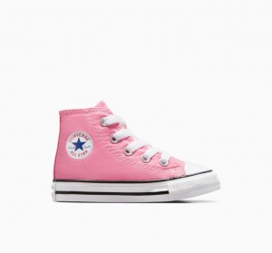 Tenis Converse Chuck Taylor All Star Altos Niños Rosas | COLOMBIA B9472S