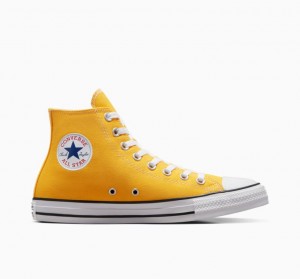 Tenis Converse Chuck Taylor All Star Altos Mujer Limón | COLOMBIA Y3857H