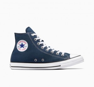 Tenis Converse Chuck Taylor All Star Altos Mujer Azul Marino | COLOMBIA Z8521H