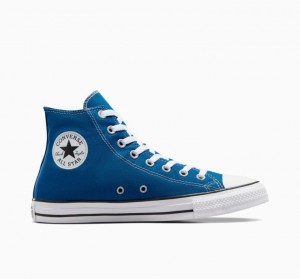 Tenis Converse Chuck Taylor All Star Altos Mujer Azules | COLOMBIA D2504Y