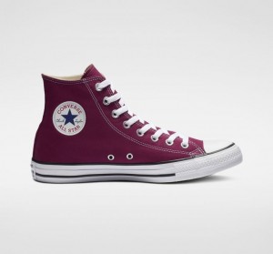 Tenis Converse Chuck Taylor All Star Altos Mujer Burdeos | COLOMBIA O5238H