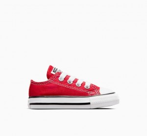 Tenis Converse Chuck Taylor All Star Bajos Niños Rojas | COLOMBIA Y7649I