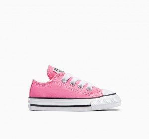 Tenis Converse Chuck Taylor All Star Bajos Niños Rosas | COLOMBIA C6592Z