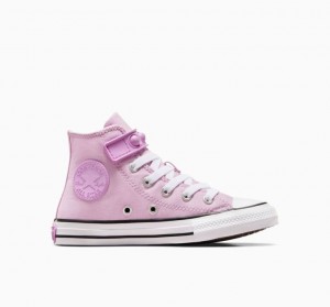 Tenis Converse Chuck Taylor All Star Bubble Strap Altos Niños Lavanda | COLOMBIA M1564J