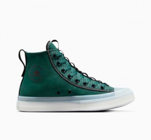 Tenis Converse Chuck Taylor All Star CX Explore Altos Hombre Verde | COLOMBIA T9802O