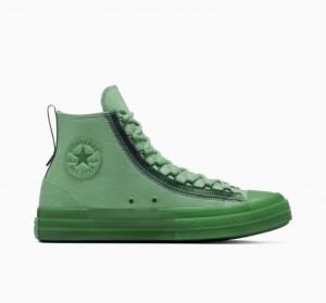 Tenis Converse Chuck Taylor All Star CX Exp2 Altos Mujer Verde Claro | COLOMBIA R4507X