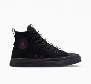 Tenis Converse Chuck Taylor All Star CX Explore Altos Mujer Negras | COLOMBIA V9240R