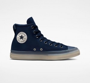 Tenis Converse Chuck Taylor All Star CX Seasonal Color Altos Mujer Azul Marino | COLOMBIA A0316J