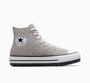 Tenis Converse Chuck Taylor All Star City Trek Altos Mujer Gris | COLOMBIA R7569V