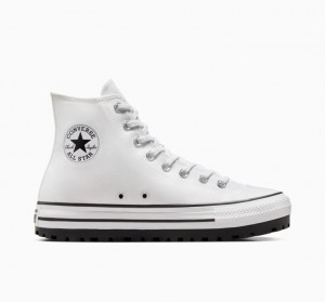 Tenis Converse Chuck Taylor All Star City Trek Altos Hombre Blancas | COLOMBIA Q4362N