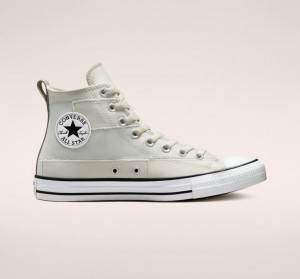 Tenis Converse Chuck Taylor All Star Desert Patchwork Altos Hombre Blancas | COLOMBIA Y8571R