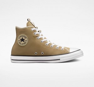 Tenis Converse Chuck Taylor All Star Earth Tones Altos Hombre Marrones Claro | COLOMBIA S4869K