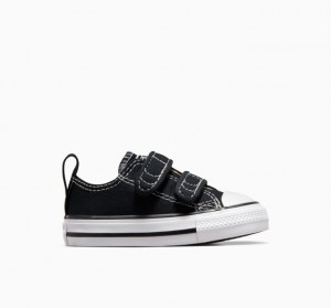 Tenis Converse Chuck Taylor All Star Easy-on Bajos Niños Negras | COLOMBIA M9784G