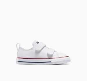 Tenis Converse Chuck Taylor All Star Easy-on Bajos Niños Blancas | COLOMBIA K2348L