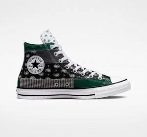 Tenis Converse Chuck Taylor All Star Hacked Patterns Altos Hombre Negras | COLOMBIA E6759F