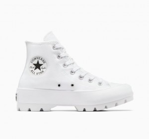 Tenis Converse Chuck Taylor All Star Lugged Altos Mujer Blancas | COLOMBIA S9574O