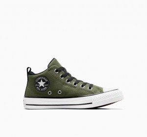 Tenis Converse Chuck Taylor All Star Malden Street Easy On Niños Verde Oliva | COLOMBIA T5938S