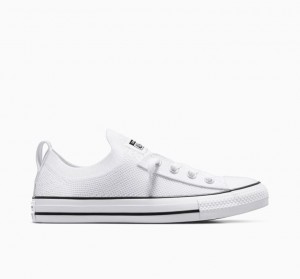 Tenis Converse Chuck Taylor All Star Shoreline Knit Slip Bajos Mujer Blancas | COLOMBIA F1706W