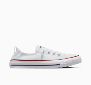 Tenis Converse Chuck Taylor All Star Shoreline Slip Bajos Mujer Blancas | COLOMBIA V5741C