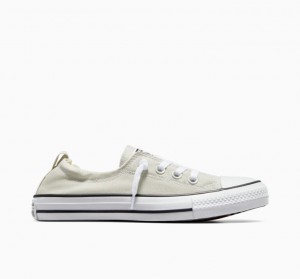 Tenis Converse Chuck Taylor All Star Shoreline Slip Bajos Mujer Blancas | COLOMBIA N5481T