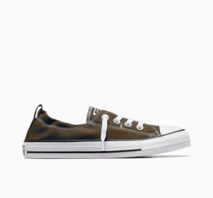 Tenis Converse Chuck Taylor All Star Shoreline Slip Bajos Mujer Marrones | COLOMBIA U4378Q