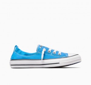 Tenis Converse Chuck Taylor All Star Shoreline Slip Bajos Mujer Azules | COLOMBIA L1304Q