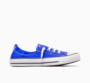 Tenis Converse Chuck Taylor All Star Shoreline Slip Bajos Mujer Azules | COLOMBIA B5904S