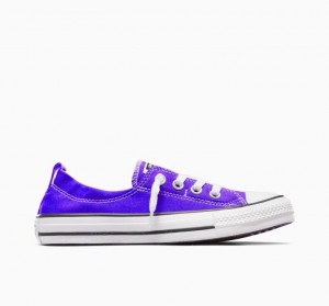 Tenis Converse Chuck Taylor All Star Shoreline Slip Bajos Mujer Azules | COLOMBIA M5936U