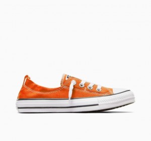 Tenis Converse Chuck Taylor All Star Shoreline Slip Bajos Mujer Naranjas | COLOMBIA N4369Z