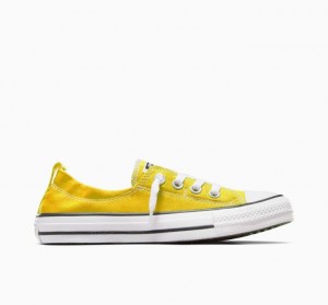 Tenis Converse Chuck Taylor All Star Shoreline Slip Bajos Mujer Amarillo | COLOMBIA S3108F