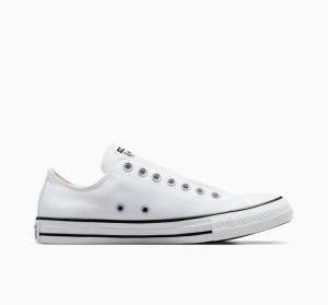 Tenis Converse Chuck Taylor All Star Slip Bajos Mujer Blancas | COLOMBIA B0198S