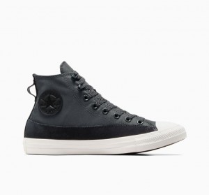 Tenis Converse Chuck Taylor All Star Urban Explorer Altos Mujer Gris Negras | COLOMBIA A1405X